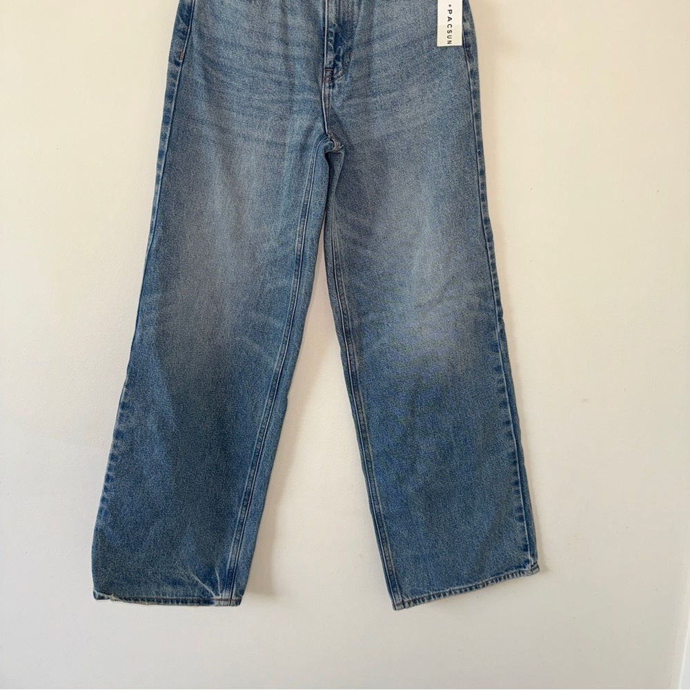 NWT PacSun Cali Medium Indigo Baggy Boyfriend Jeans 22 - Picture 4 of 7